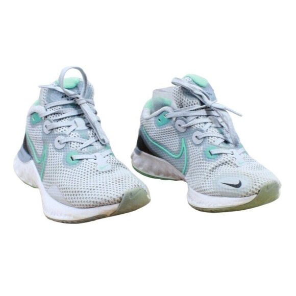 Nike Renew Run Gray Mesh Breathable Running Shoes Sneakers Size 7.5 - Picture 2 of 10